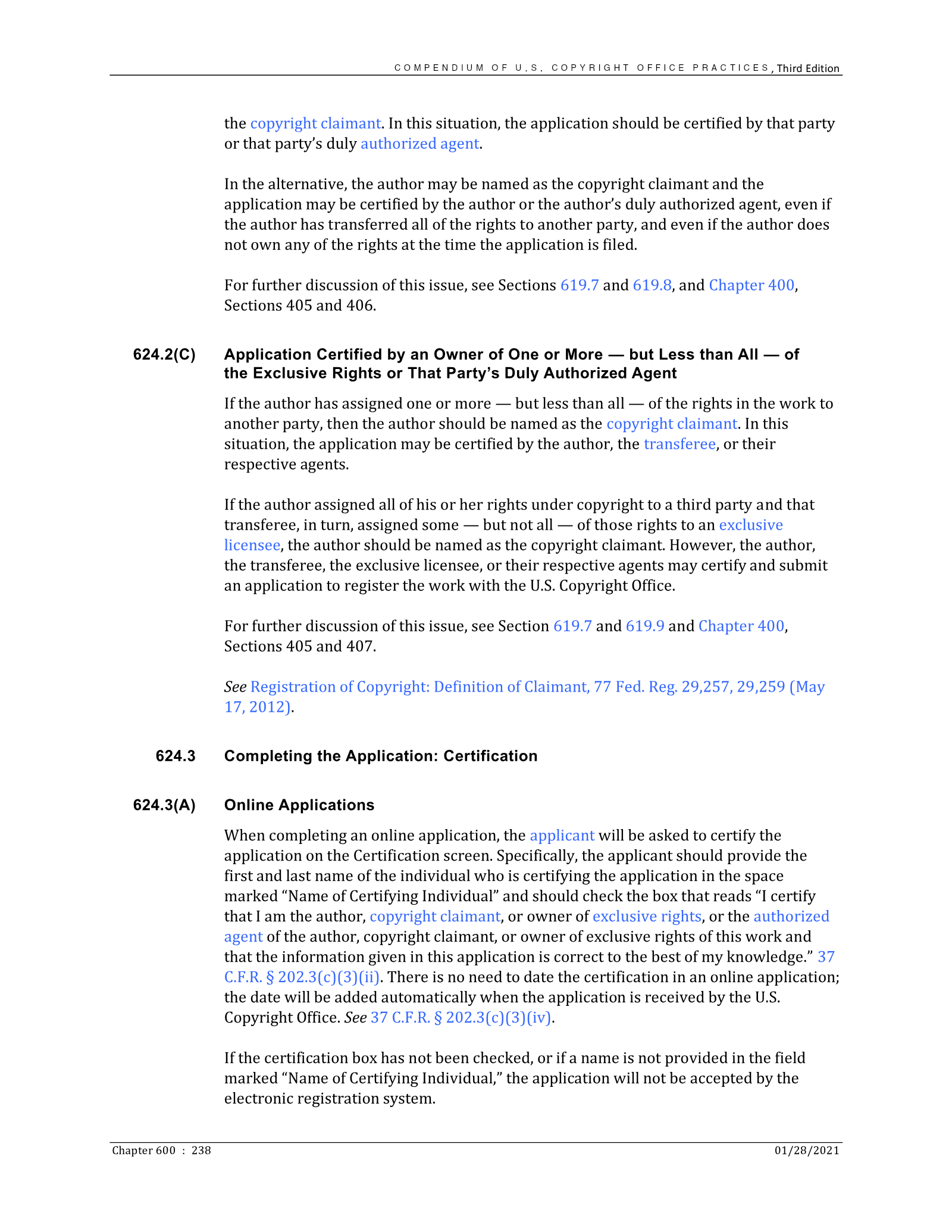 Complete printed PDF page 238